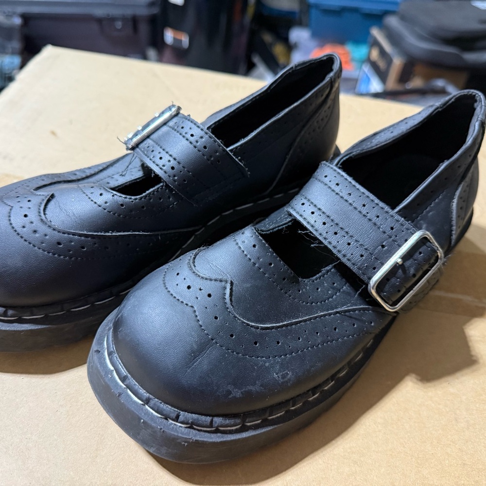 T•U•K• black Mary Jane’s